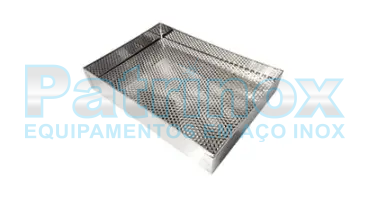 Escorredor de Batatas em aço inox para cozinha industrial | Patrinox