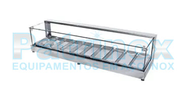 Estufa para salgados em aço inox | Patrinox