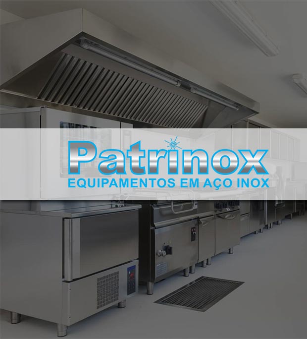 Equipamentos em aço inox para cozinhas industriais | Patrinox